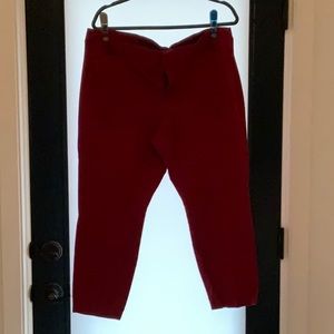 Old Navy size 18 Red Pants